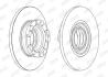 Тормозной диск задний 308mm Ford Transit 2.0-2.2 TDCi 12- Jurid 563125J (фото 2)