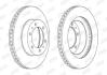 Гальмівний диск передній Toyota 4 Runner IV, FJ Cruiser, Land Cruiser Prado Jurid 563129JC (фото 1)