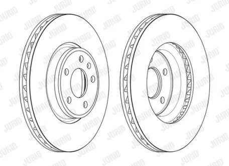 Диск гальмівний Jurid 563174JC-1