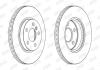 Гальмівний диск передній BMW 2, X1, X2 / Mini Countryman, Clubman Jurid 563191JC (фото 1)