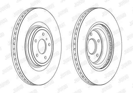 Гальмівний диск Jurid 563195JC-1