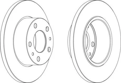 Гальмівні диски Jurid 569105J