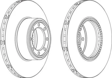 Гальмівні диски Jurid 569192J