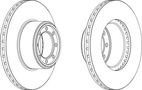 Гальмівні диски Jurid 569195J