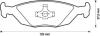 Тормозные колодки задние (15.0mm) Saab 900 8/87-,Volvo 440(9/88-),460(2/90-),480 Jurid 571428J (фото 1)