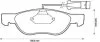 Колодки дискового тормоза Jurid 571883J (фото 1)