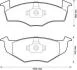 VW гальмівні колодки передні Golf III,Polo,Vento,Seat 91- Jurid 571939J (фото 1)