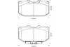 Гальмівні колодки передні Subaru Impreza/ Nissan Silvia, Fairlady Z, Skyline Jurid 572252J (фото 1)