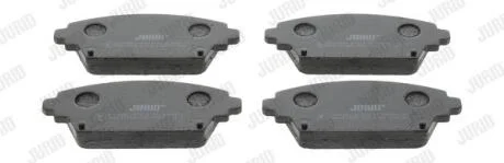 Гальмівні колодки передні Nissan Almera Tino, Primera (2002->) Jurid 572428J