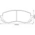 Гальмівні колодки передні Subaru Impreza (2001->) Jurid 572571J (фото 1)