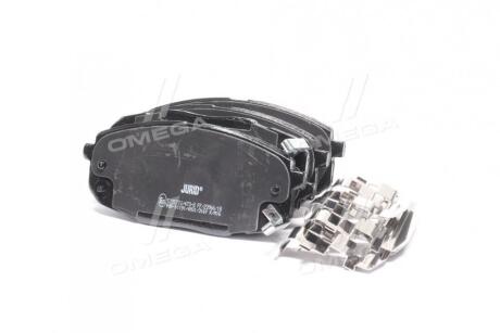 Тормозные колодки передние (16.7 мм) (система MANDO) Hyundai i30 Kia CEE\'D 02- Jurid 572577J