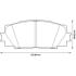TOYOTA колодки гальмівні дискові YARIS 1.0 10-, YARIS / VIOS 1.3 05-13 Jurid 572578J (фото 1)