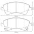 Гальмівні колодки передні Toyota Auris, Avensis, Verso Jurid 572600J (фото 1)
