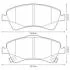 Гальмівні колодки передні Toyota Auris, Avensis, Verso Jurid 572600J (фото 1)