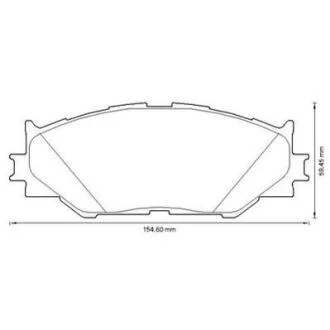 Колодки гальмівні дискові Jurid 572620J