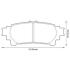 Гальмівні колодки задні Toyota Grand Prius, Highlander, Sienna / Lexus RX Jurid 572656J (фото 1)