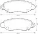 FORD гальмівні колодки передні TRANSIT 00- Jurid 573015J (фото 1)