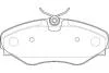 Гальмівні колодки передні Renault Espace Jurid 573099J (фото 1)