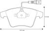 Колодки тормозные передние (18 мм) (система ATE) (17 дюймов) VW Multivan T5 T6 Jurid 573160J (фото 1)