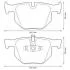 Гальмівні колодки задні BMW 3-Series, X1 Jurid 573285J (фото 1)