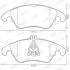 Гальмівні колодки передні Mercedes C-Class (W204, S204), CLS (C218, X218), E-Class (W212, S218) Jurid 573291JC (фото 3)