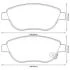 OPEL гальмівні колодки передн.Corsa D, FIAT 500 Jurid 573308J (фото 1)
