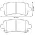 Гальмівні колодки передні Saab 9-5 / Opel Insignia Chevrolet Malibu Jurid 573313J (фото 1)
