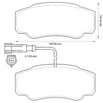 NISSAN Колодки гальмівні задн. CABSTAR 06- Jurid 573318J
