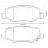 Гальмівні колодки задні Jeep Cherokee, Compas, Wrangler / Dodge Nitro Jurid 573323J (фото 1)