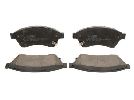 Колодки дискового гальма WHITE Jurid 573332JC