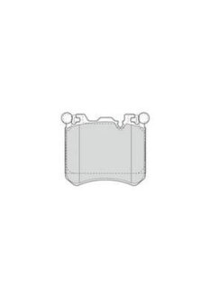 Колодки тормозные передние (19 мм) (система BREMBO) BMW X5 (E70) X6 (F16) 09-19 Jurid 573351J