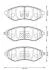 CHEVROLET Гальмівні колодки передн. Aveo 05- Jurid 573371J (фото 1)