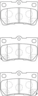 Колодки гальмівні дискові Jurid 573393J