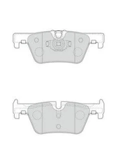 Комплект тормозных колодок, дисковый тормоз Jurid 573401J