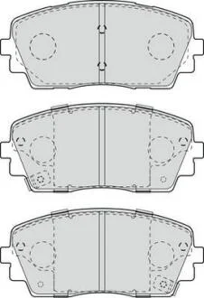 KIA гальмівні колодки передн.Picanto 11- Jurid 573420J