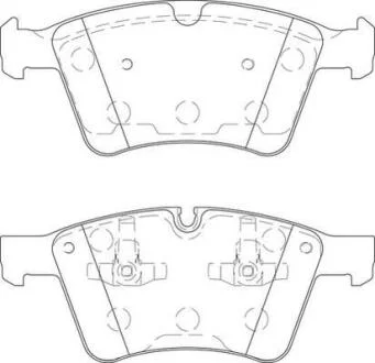 Колодки гальмівні дискові Jurid 573424J