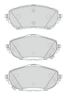 Гальмівні колодки пер. Corolla/Auris 12- (Bosch) Jurid 573440J
