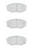 Колодки тормозные передние (17.6мм) Hyundai Sonata Kia Soul 10- Jurid 573454J (фото 1)