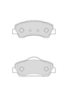 CITROEN гальмівні колодки передн. C-Elysee,C4 Cactus,Peugeot 301,308 12- Jurid 573461J