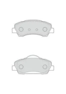 CITROEN гальмівні колодки передн. C-Elysee,C4 Cactus,Peugeot 301,308 12- Jurid 573461J (фото 1)