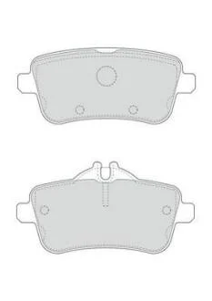 Гальмівні колодки задні AMG Mercedes A-Class (W176) CLA (X117) GL (X166) GLA (X156) GLE GLS M-Class Jurid 573465J