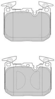 Гальмівні колодки передні BMW 1-Series, 2-Series, 3-Series, 4-Series Jurid 573602J