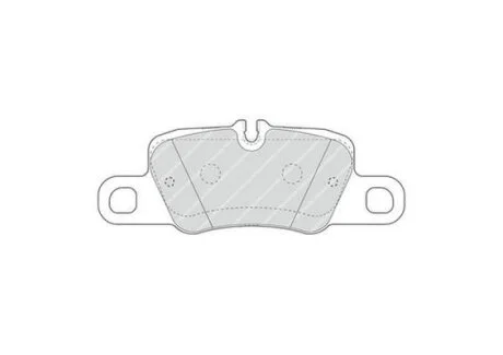 Тормозные колодки задние Porsche Panamera 3.6/4.8 09-, 911 Carrera 3.4/3.8 11- Jurid 573616J