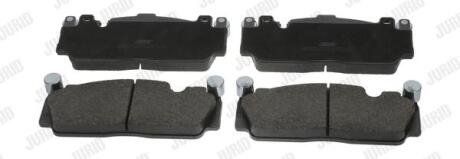 Колодки тормозные передние (20.5 мм) (система BREMBO) BMW 11-21 Jurid 573617J