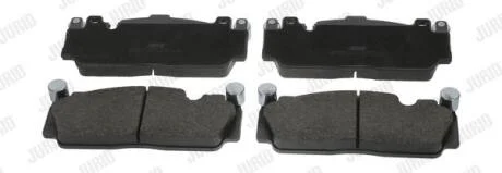 Колодки тормозные передние (20.5 мм) (система BREMBO) BMW 11-21 Jurid 573617J