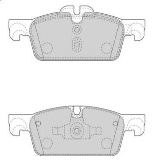 Гальмівні колодки передні Peugeot 508 (2010->) Jurid 573647J