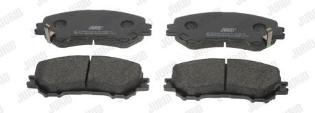 Гальмівні колодки передні Renault Kadjar, Koleos II / Nissan Qashqai, X-Trail Jurid 573659J