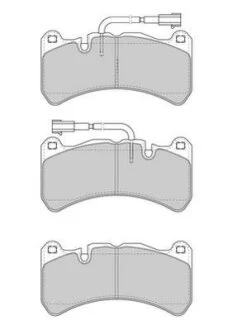 Гальмівні колодки, дискові Jurid 573663J