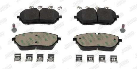 Гальмівні колодки передні CITROEN C5 / DS 9, 7, 4 / OPEL Astra / PEUGEOT 508, 308, 3008 Jurid 573697J