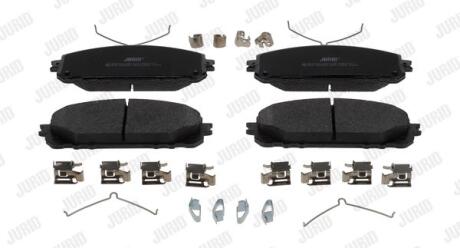 Гальмівні колодки передні Jeep Cherokee 2013- Jurid 573703J